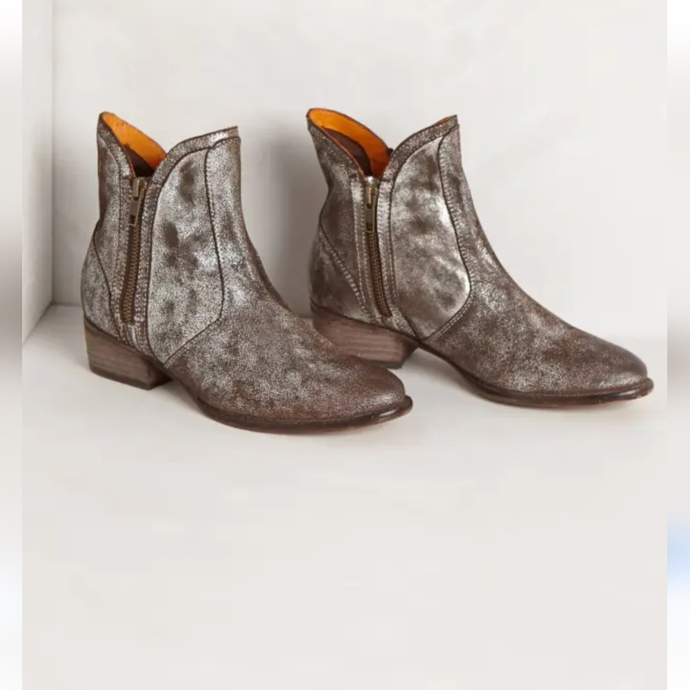 Seychelles tilden antiqued silver boot